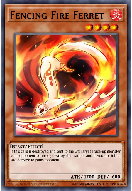 Furão de Fogo Esgrimista