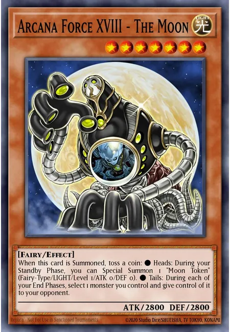 Força Arcana XVIII - A Lua · Light of Destruction