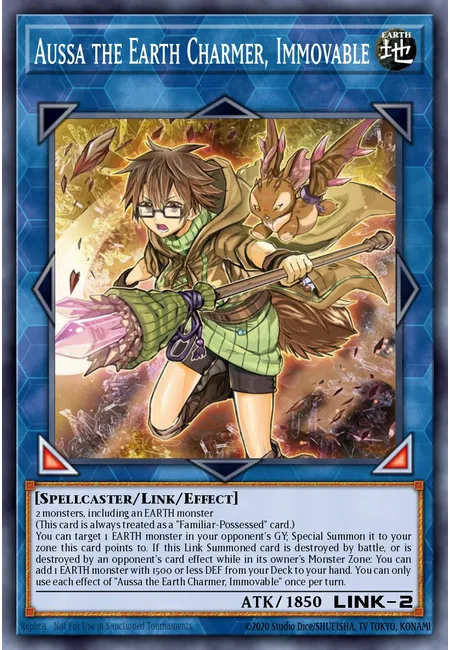 Aussa the Earth Charmer, Immovable