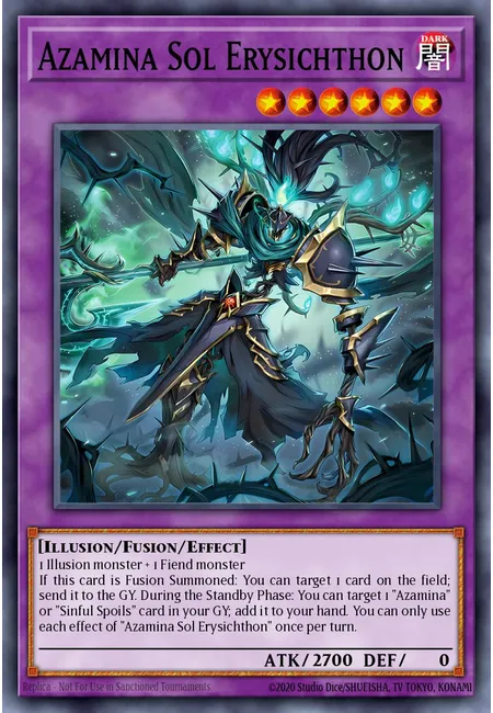 Azamina Sol Erysichthon · Rage of the Abyss