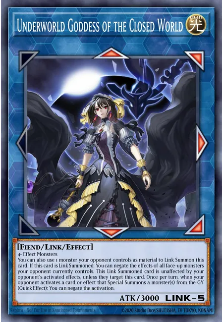 Underworld Goddess of the Closed World