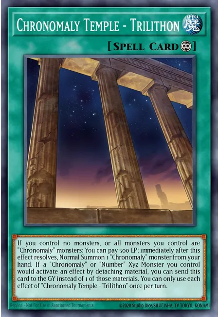 Chronomaly Temple - Trilithon · Dawn of Majesty