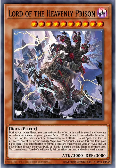 Senhor da Prisão Celestial · Burst of Destiny