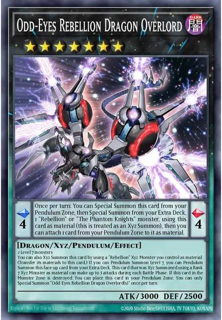 Odd-Eyes Rebellion Dragon Overlord