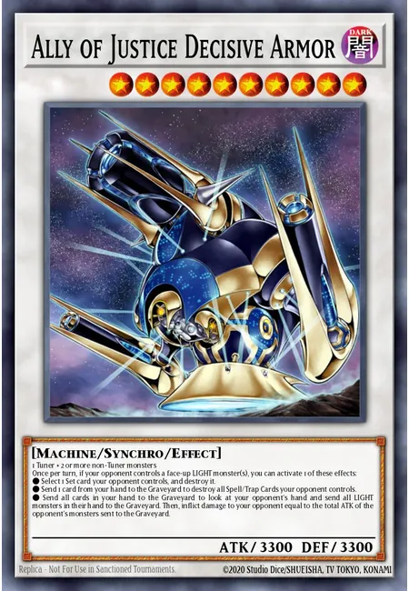 Ally of Justice Decisive Armor