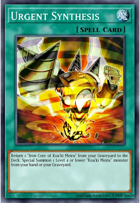 Urgent Synthesis