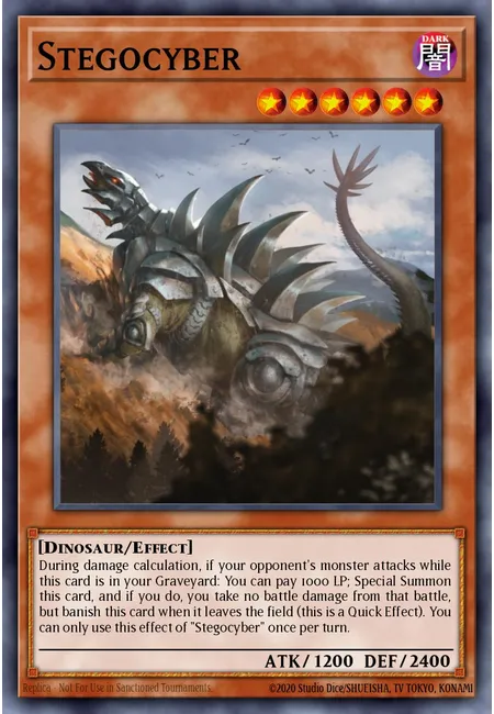 Stegocyber · Dinosmasher's Fury Structure Deck