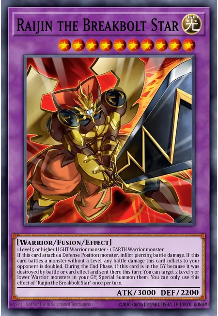 Raijin the Breakbolt Star